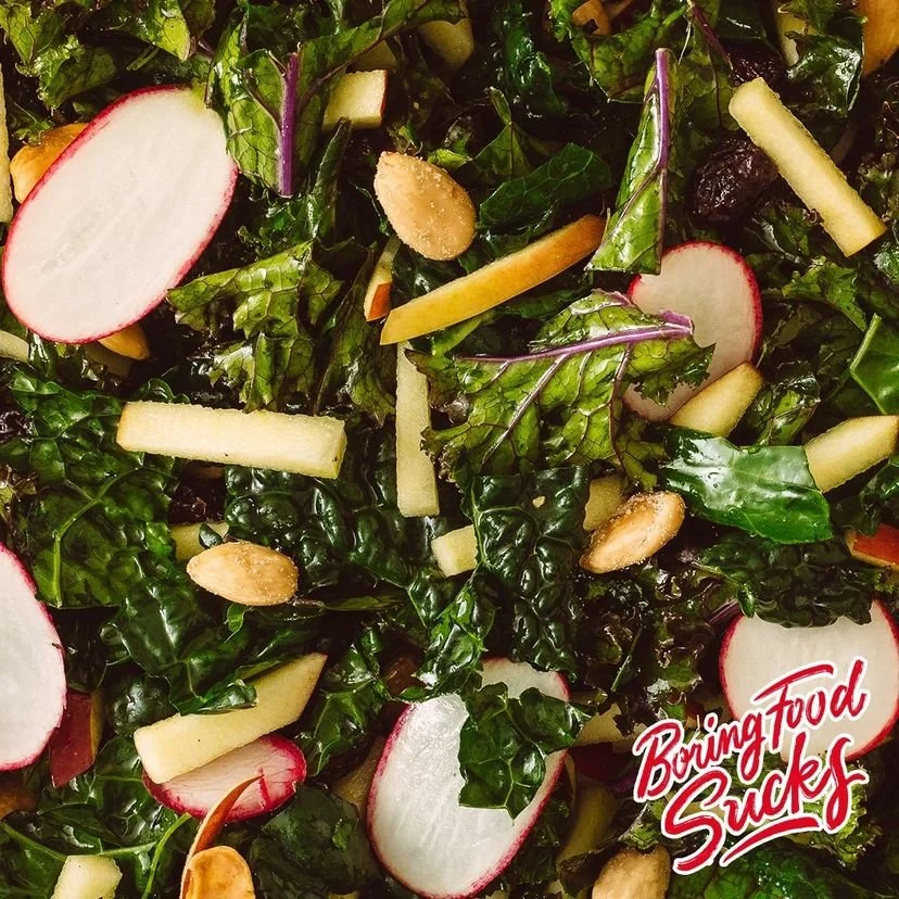 Light lunch, delicious side.