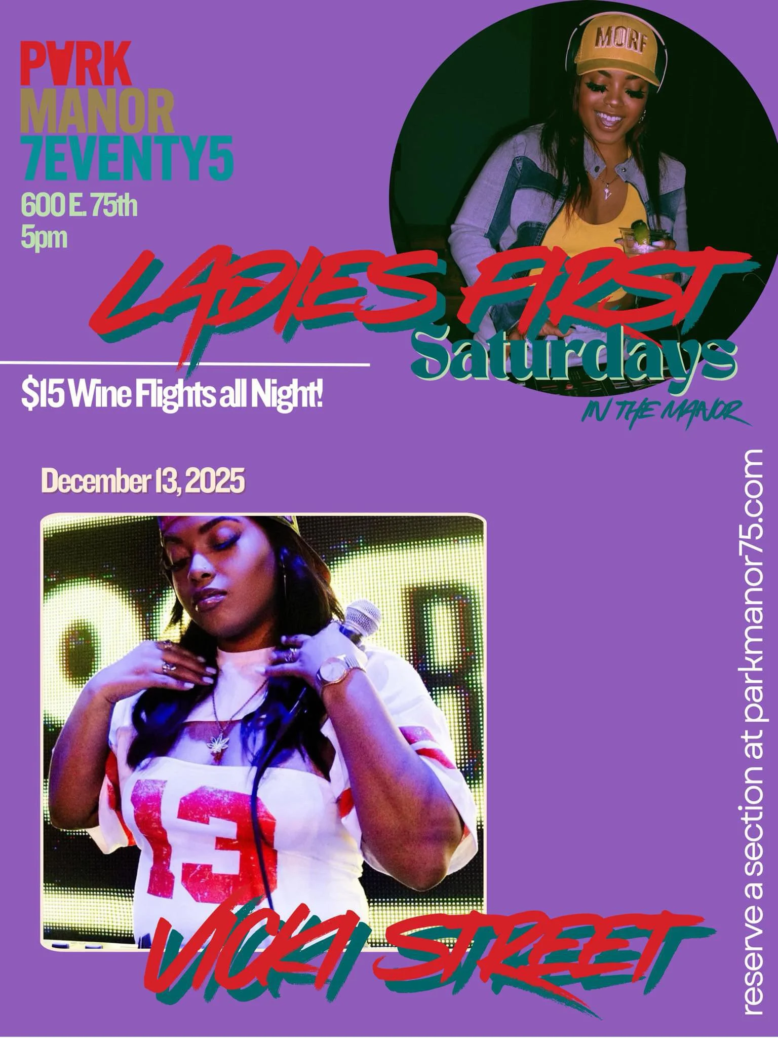 Ladies First Saturdays