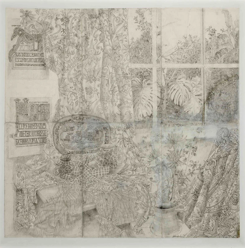 Silks, Quilts and Willow Pattern Plate