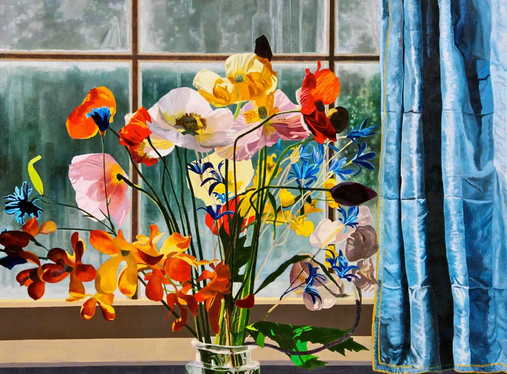 The Blue Curtain