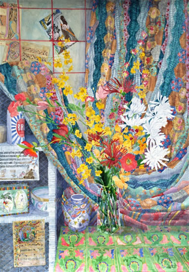 Still Life with Agnes Quilt