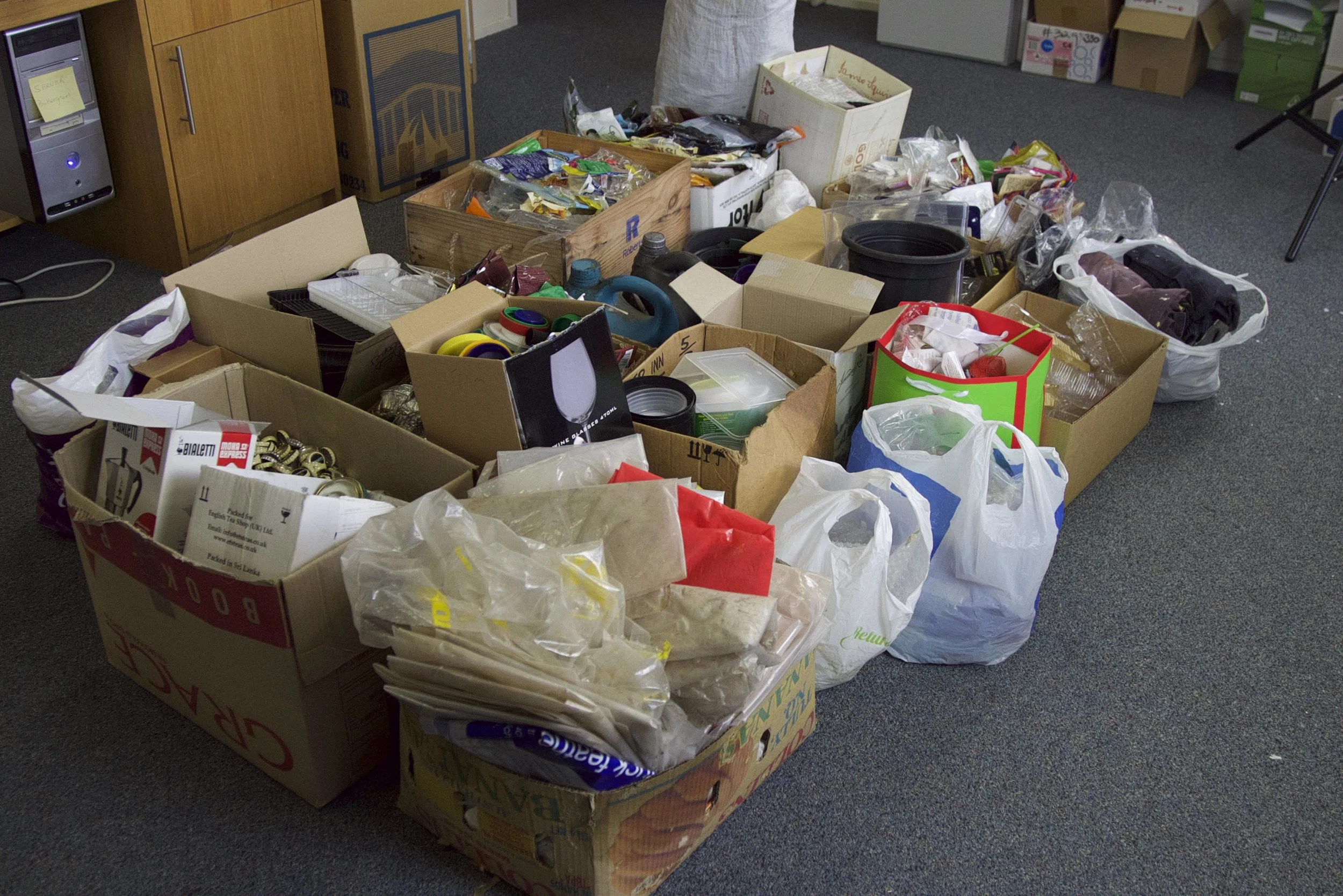 I last put out my rubbish bin in October 2011