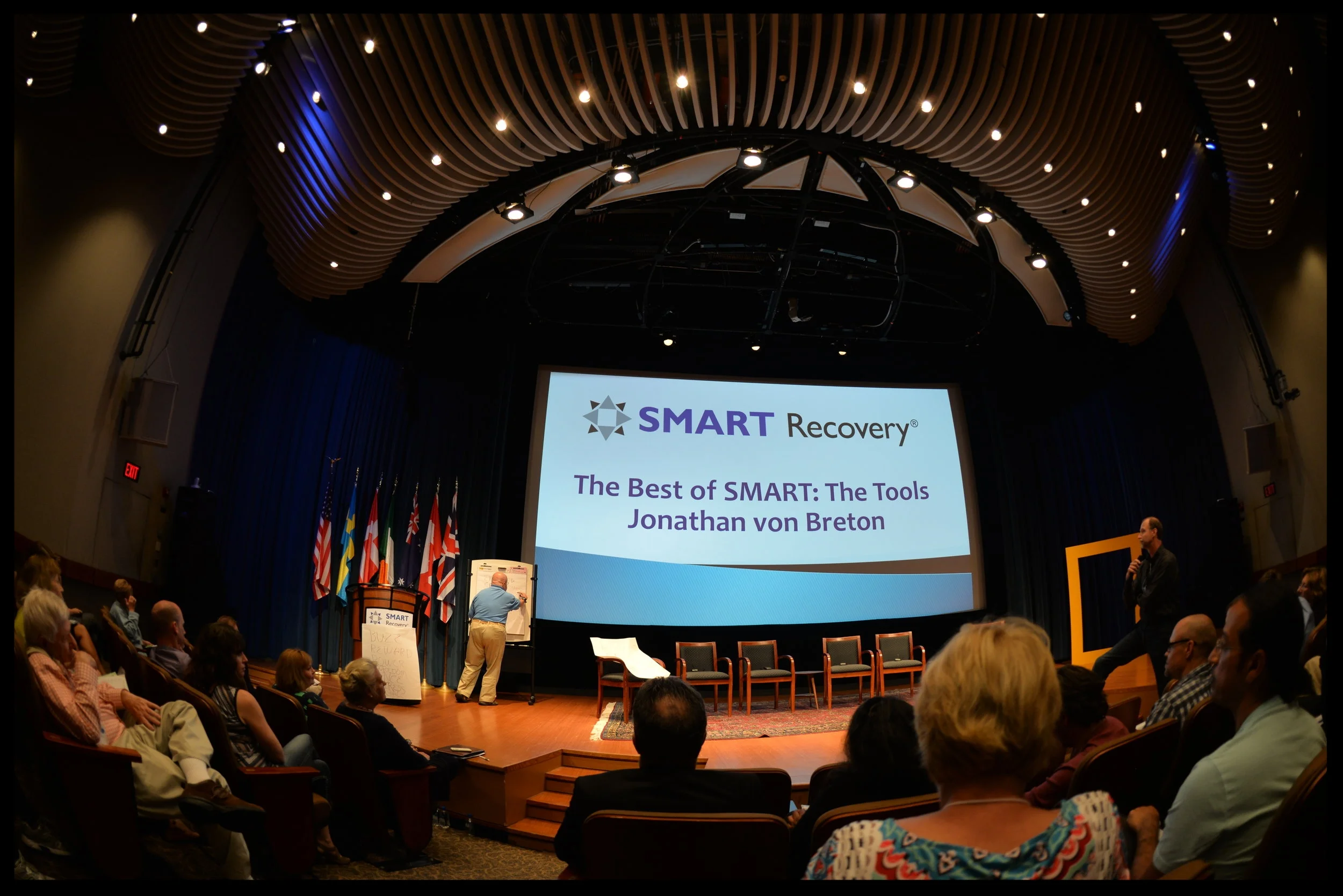 ACT Smart New York has no connection to SMART Recovery. This photograph is simply being used as a good example of a very healthy and very large international recovery group's annual meeting, where people make good human connections and have fun together in person for 3 days each year, which is in addition to their online connections for the duration of the rest of the year, during which they have online meetings, message boards, safe monitored chat rooms, etc. There ARE lots of things to do with your life in positive directions ! By the way, this group's website is SMARTRecovery.org. 