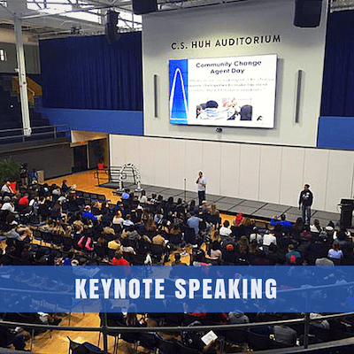 Drew Schwartz Keynote Speaking For Educators and Organizations.