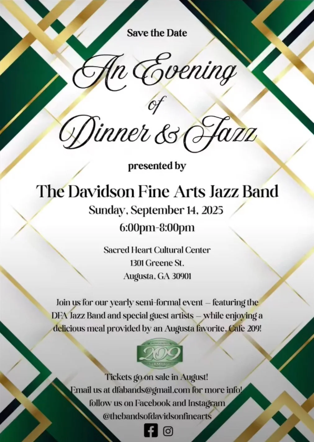 An Evening of Dinner &amp; Jazz