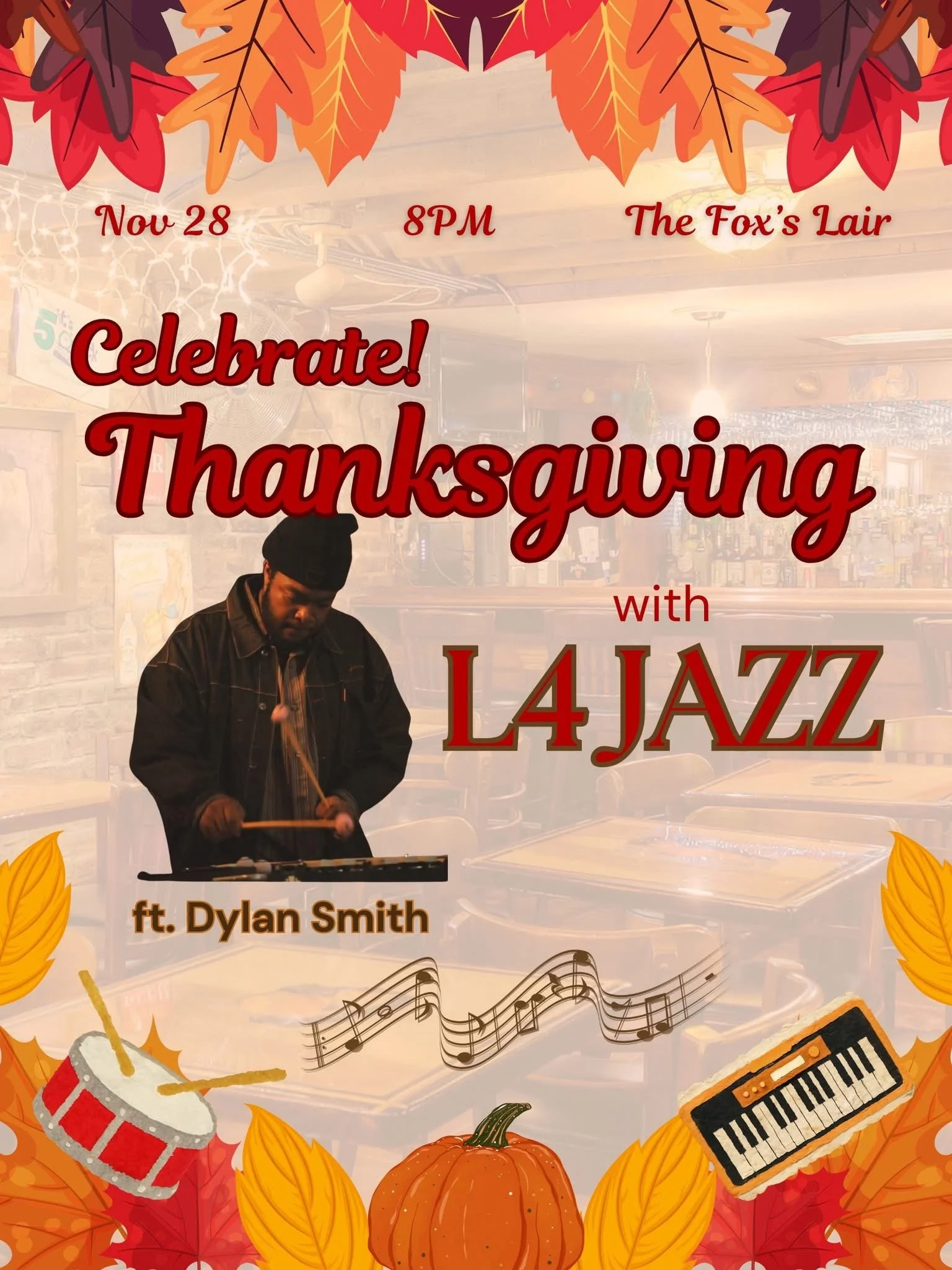 L4 Jazz featuring Dylan Smith @ Fox's Lair