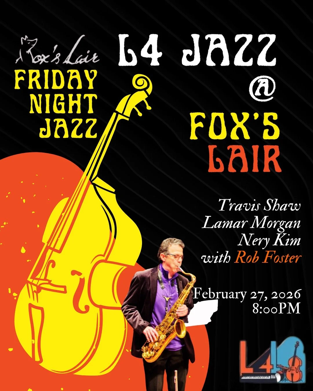 Friday Night Jazz w/ Rob Foster