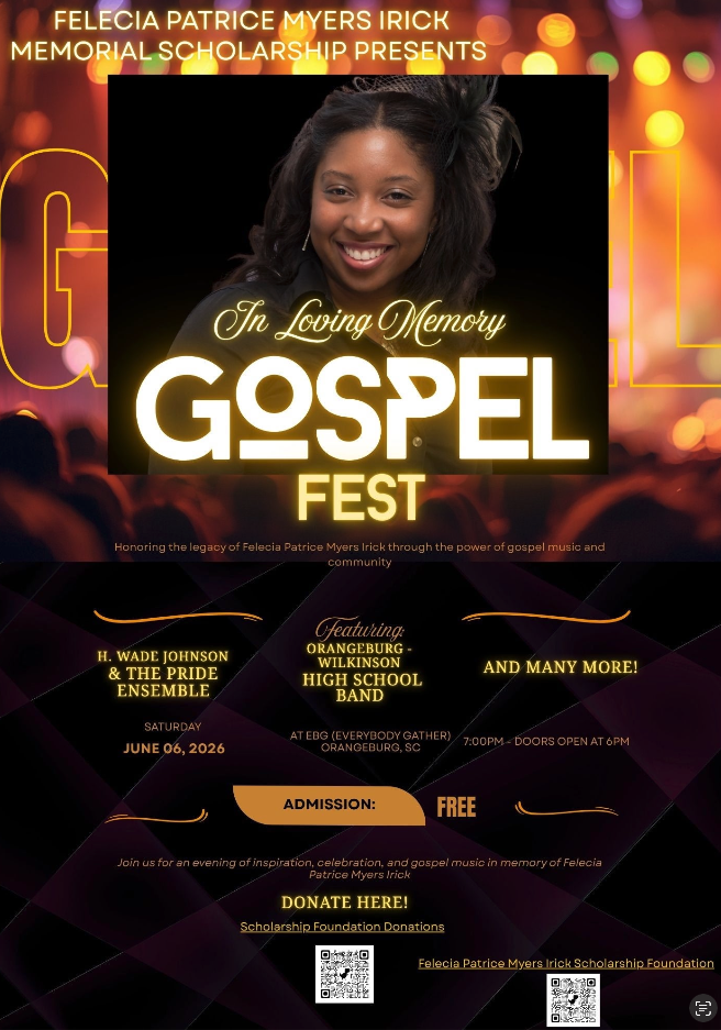 Felecia Patrice Myers Irick In Loving Memory Gospel Fest