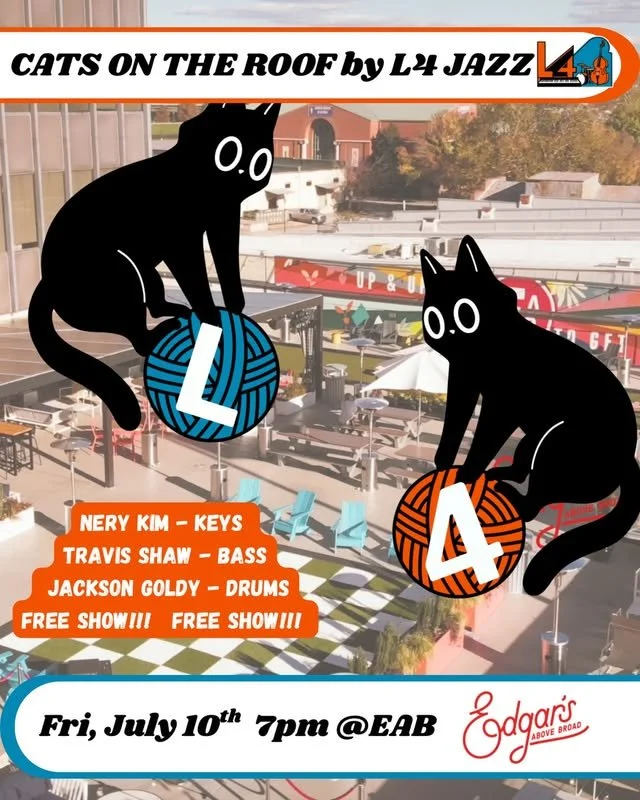 Cats on the roof