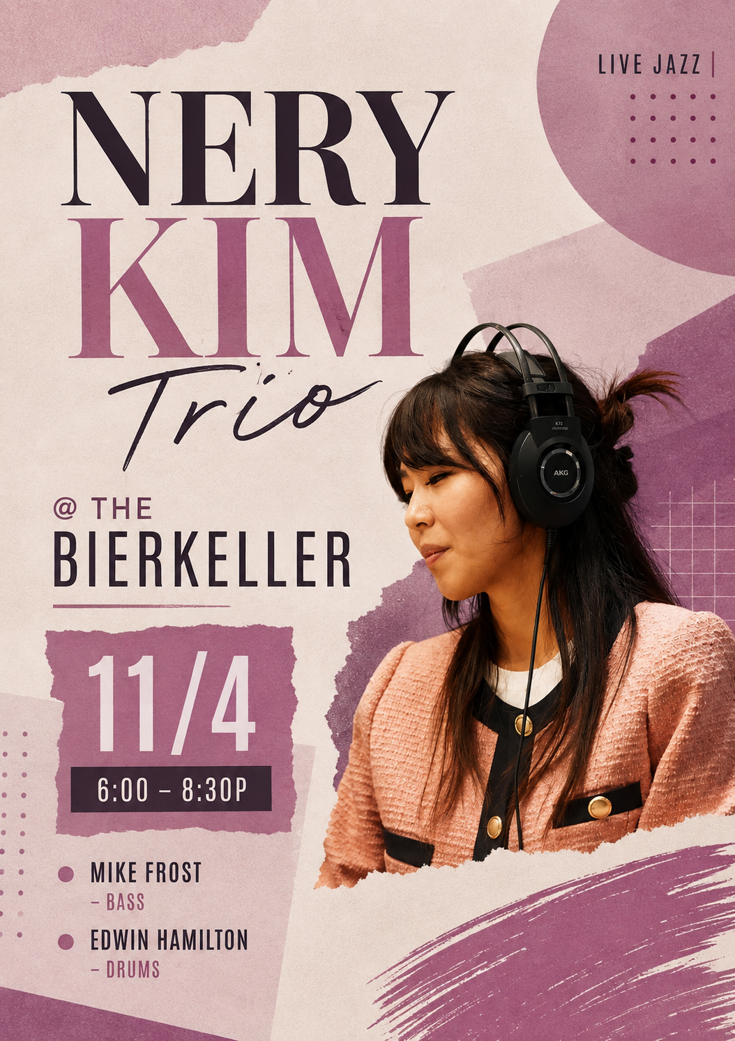 Nery Kim Trio @ The Bierkeller