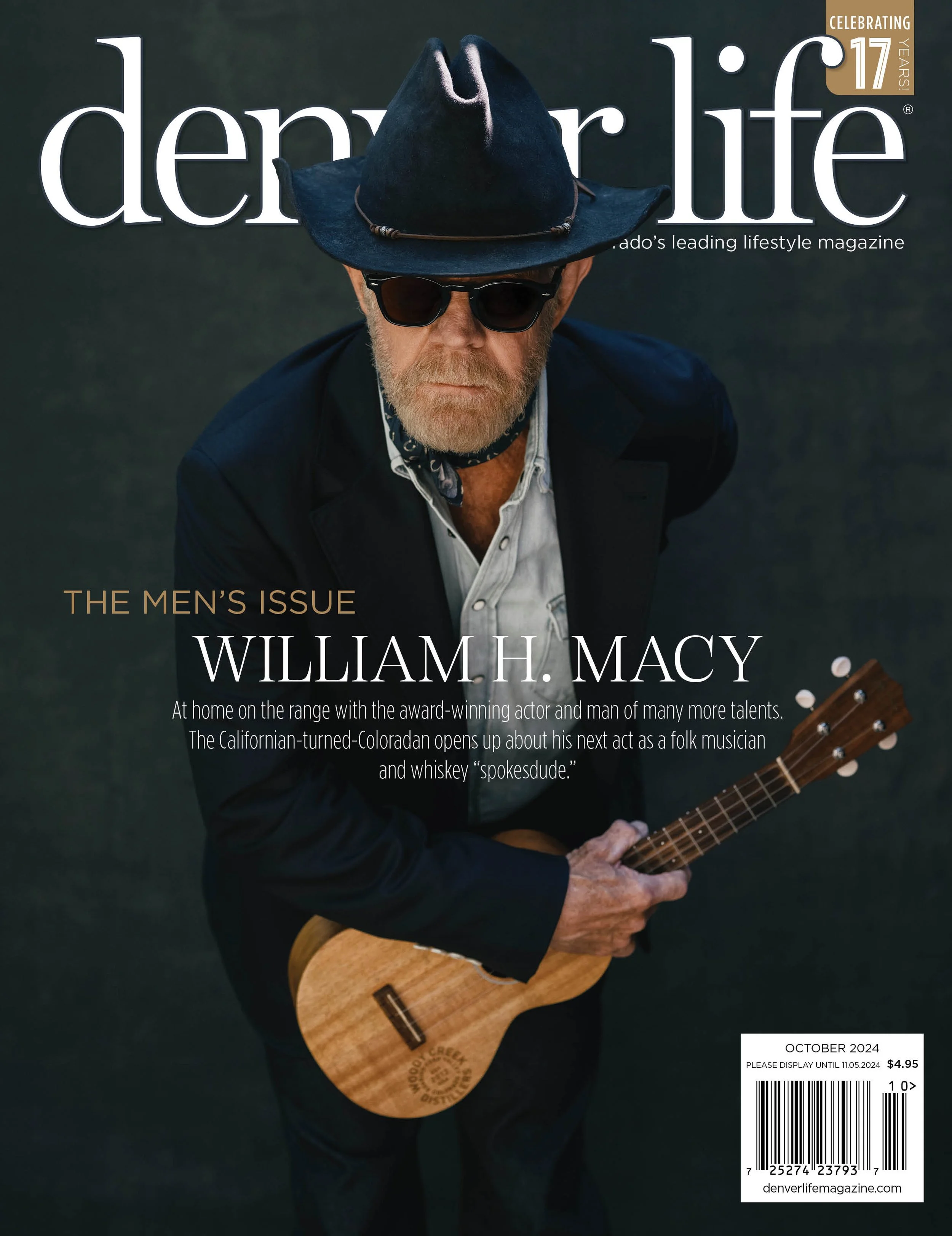 Actor WIlliam H. Macy | Denver Life Magazine | Mens Grooming Grace Martin