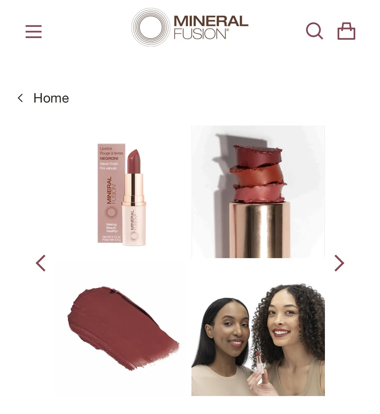 Mineral Fusion Makeup |
Hair Grace Martin