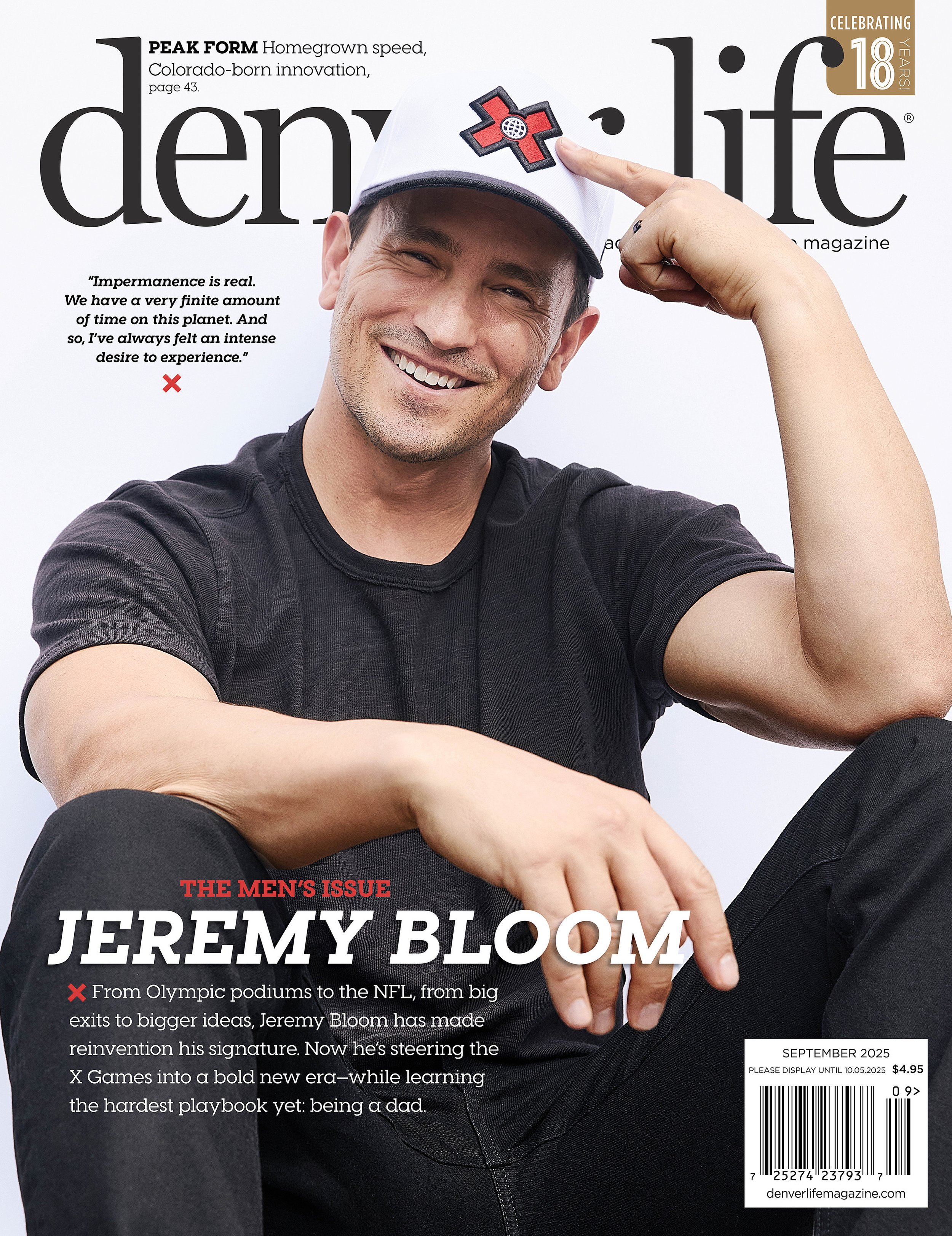 Celebrity Talent Jeremy Bloom |
Denver Life Magazine | Hair Grace Martin