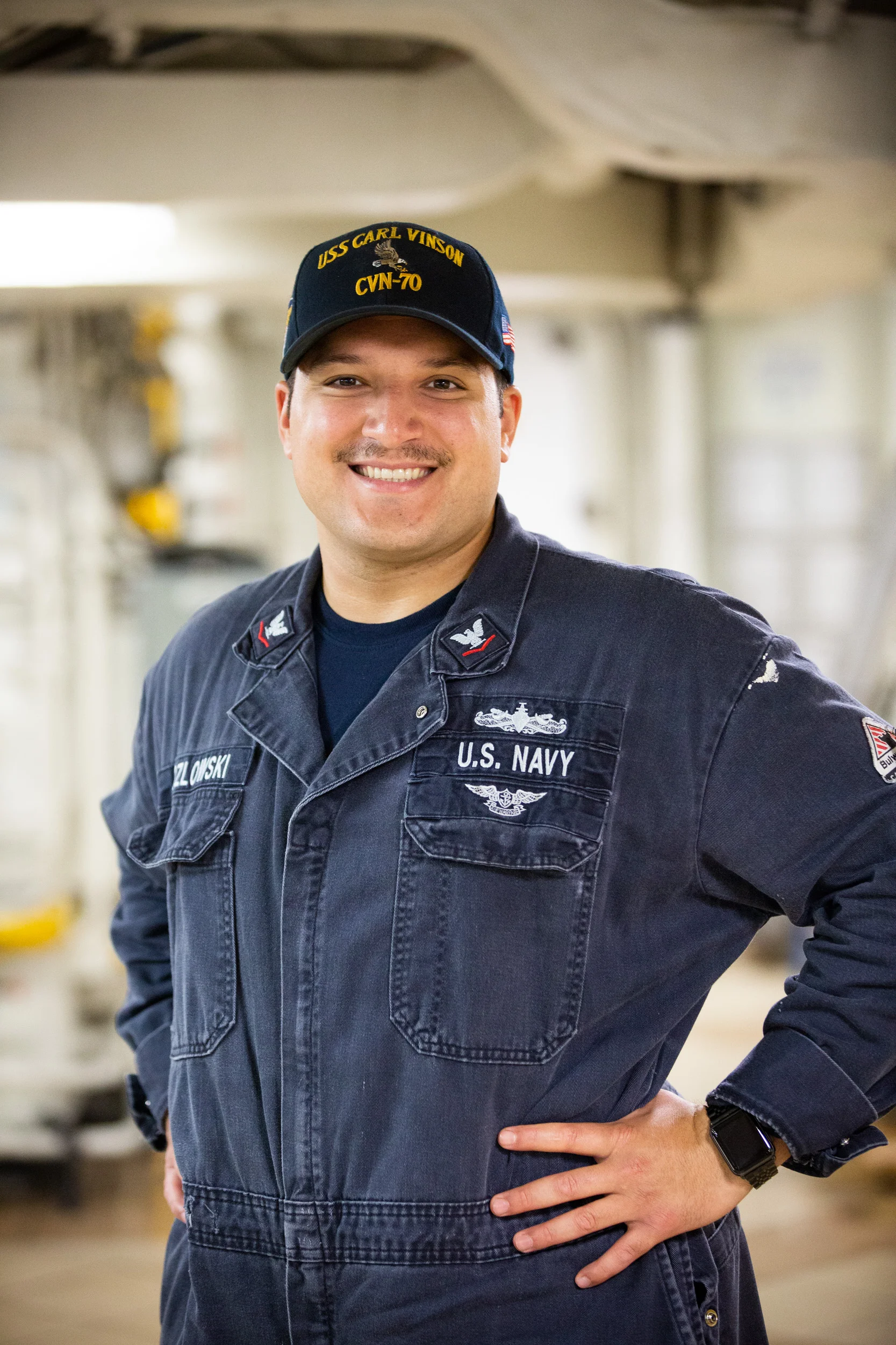 Norwalk man talks about life on a Navy supercarrier