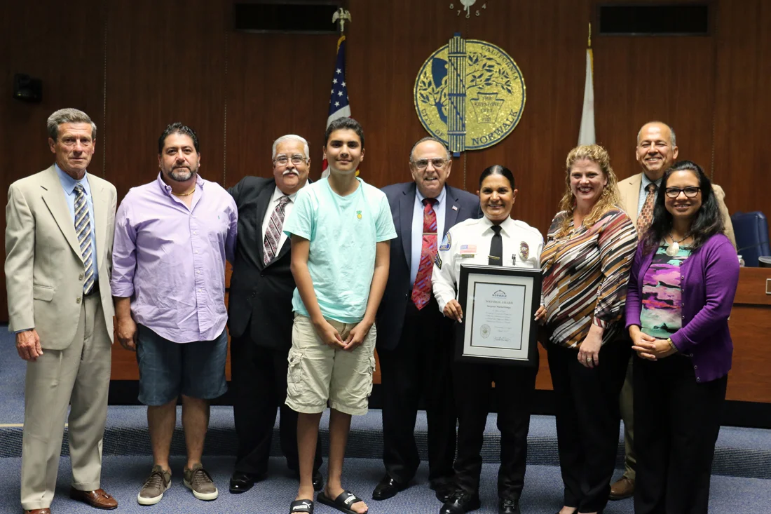 Norwalk officer among those honored for transition of homeless family off streets