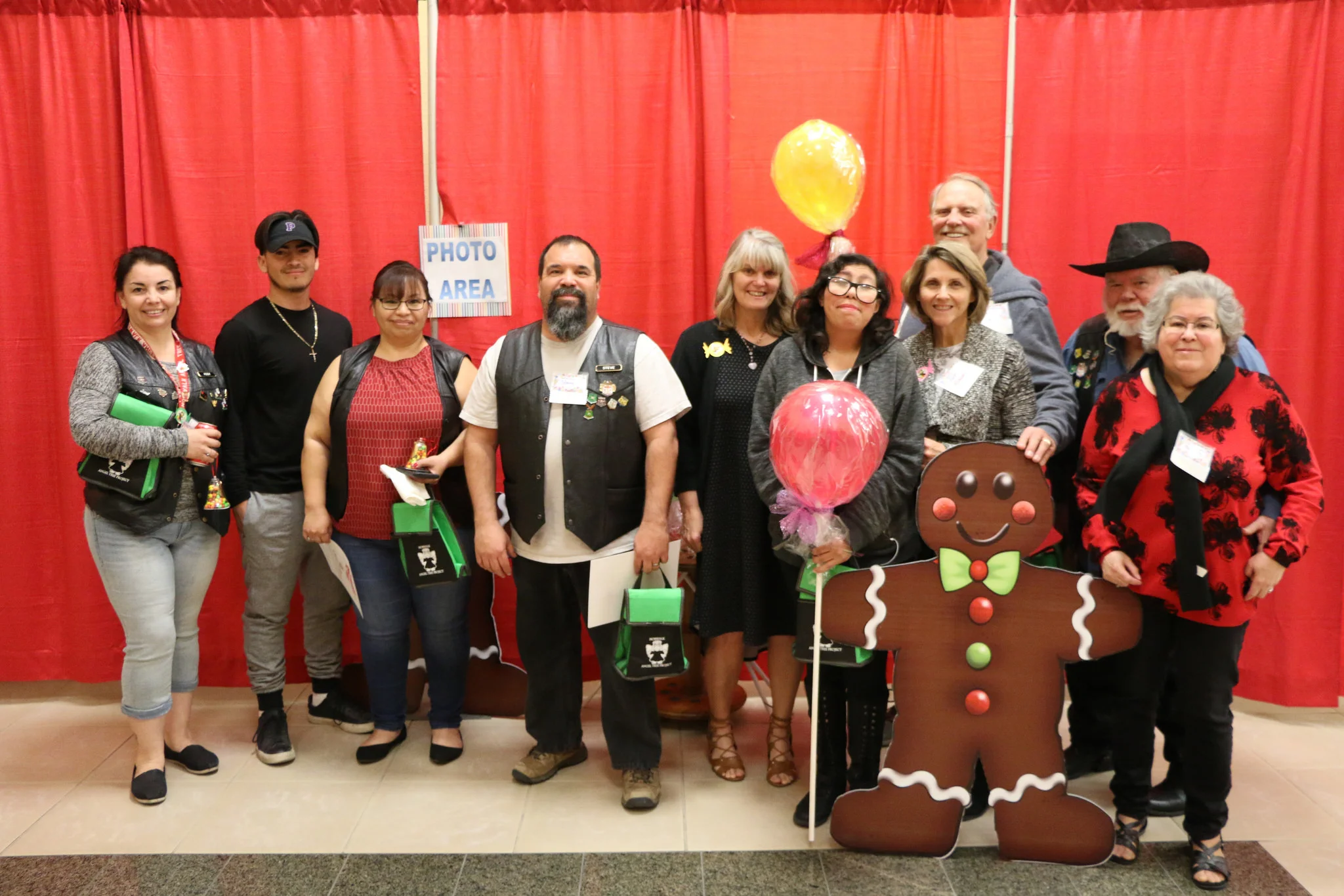 A photo from last year’s Angel Tree sponsor recognition program. Photo courtesy City of Norwalk
