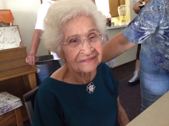 Teresa Rodriguez celebrates  100th birthday