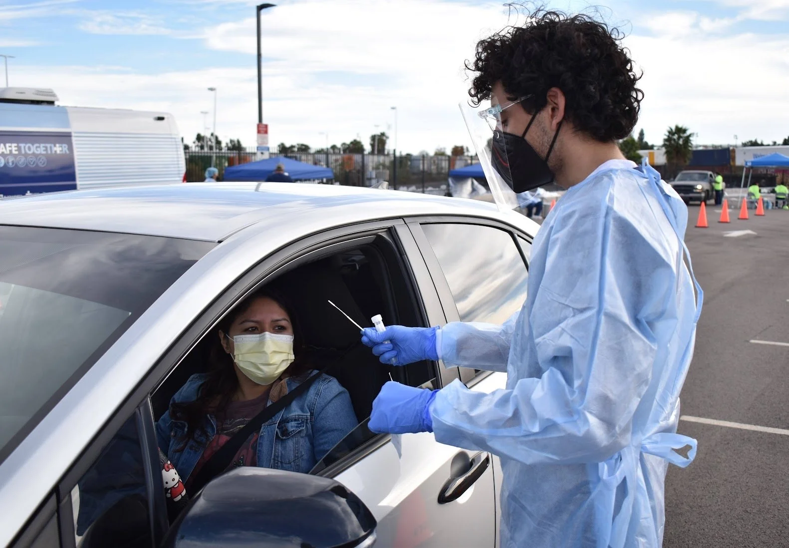 Norwalk opens drive-up COVID-19 testing site