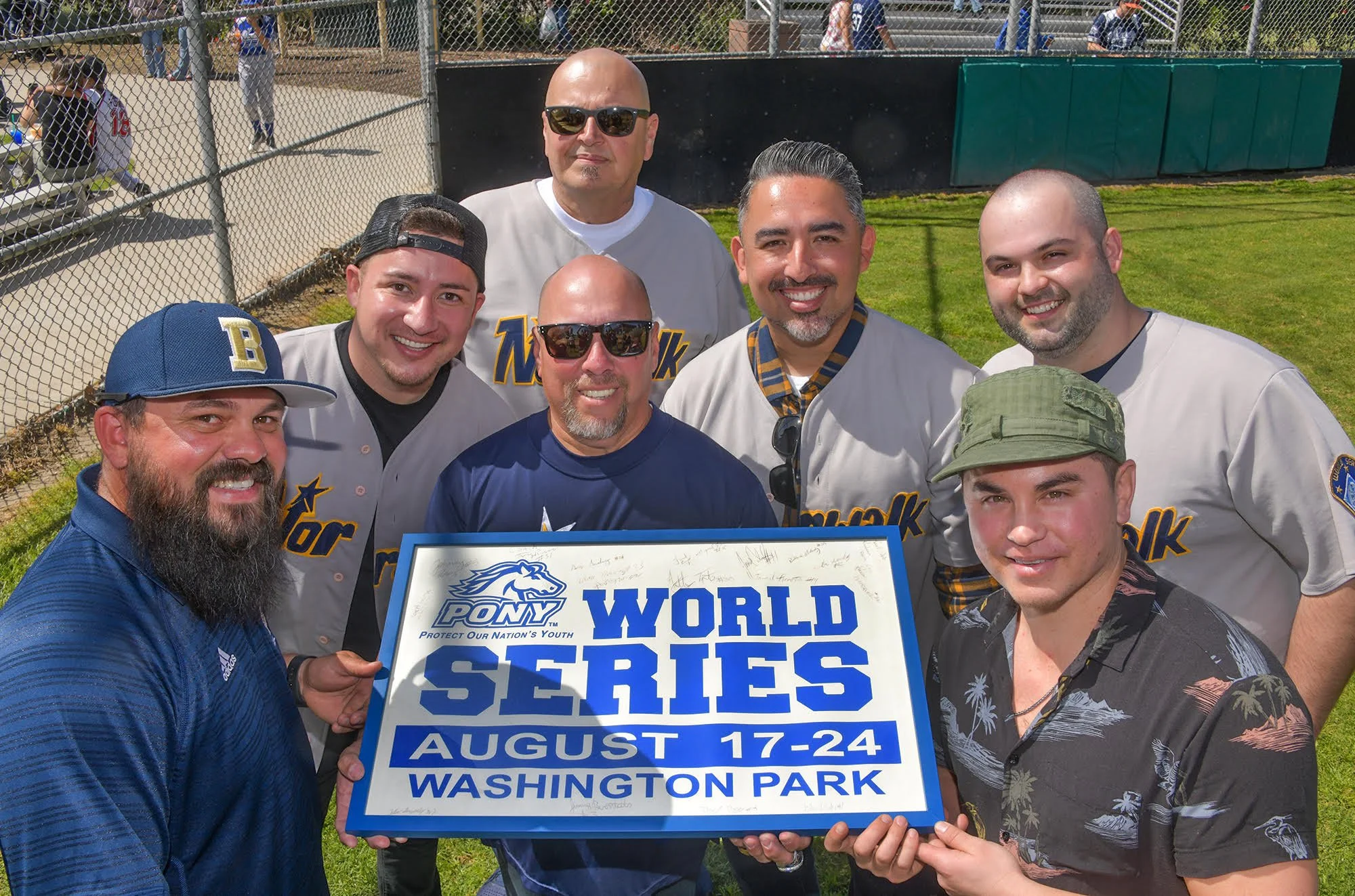 2002 Norwalk Pony World Series Champs honored at Holifield Park