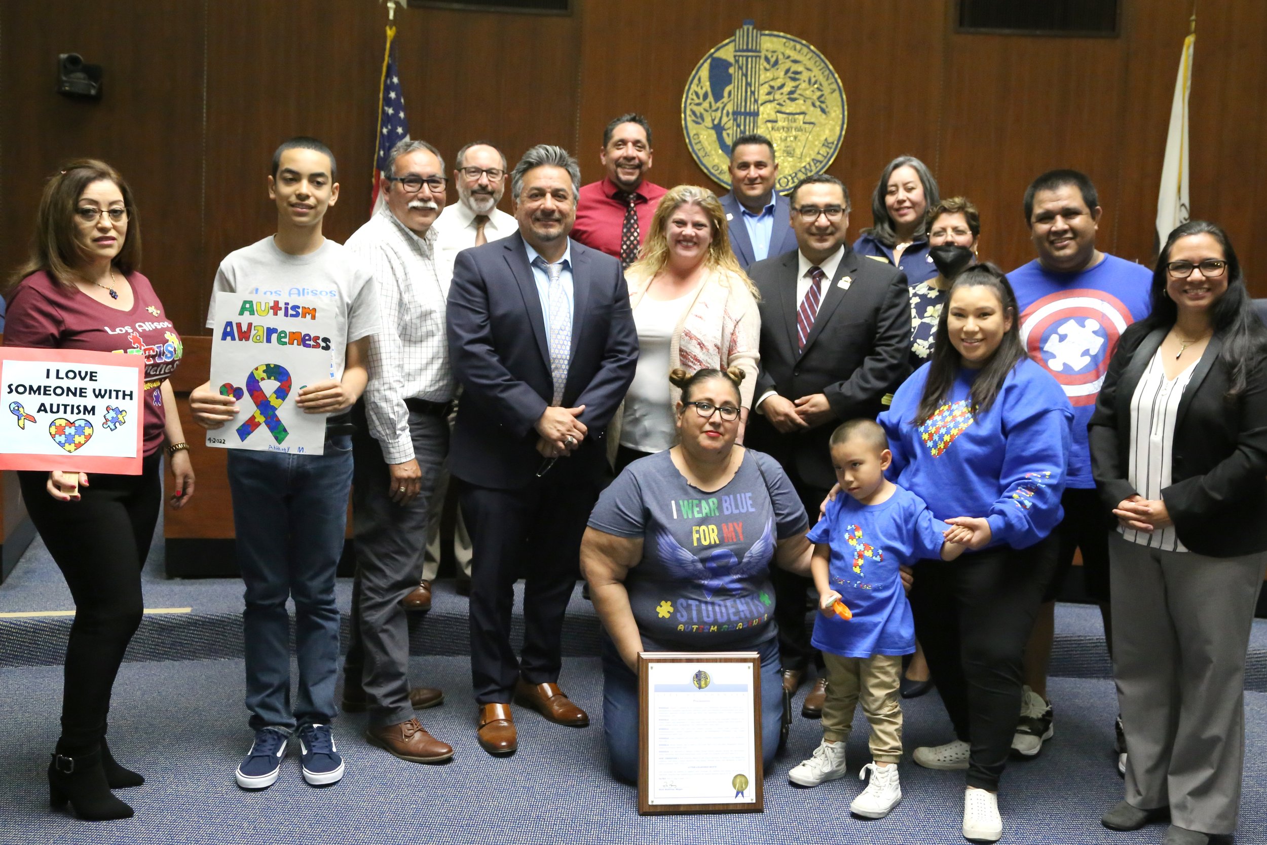 Norwalk marks Autism Awareness Month