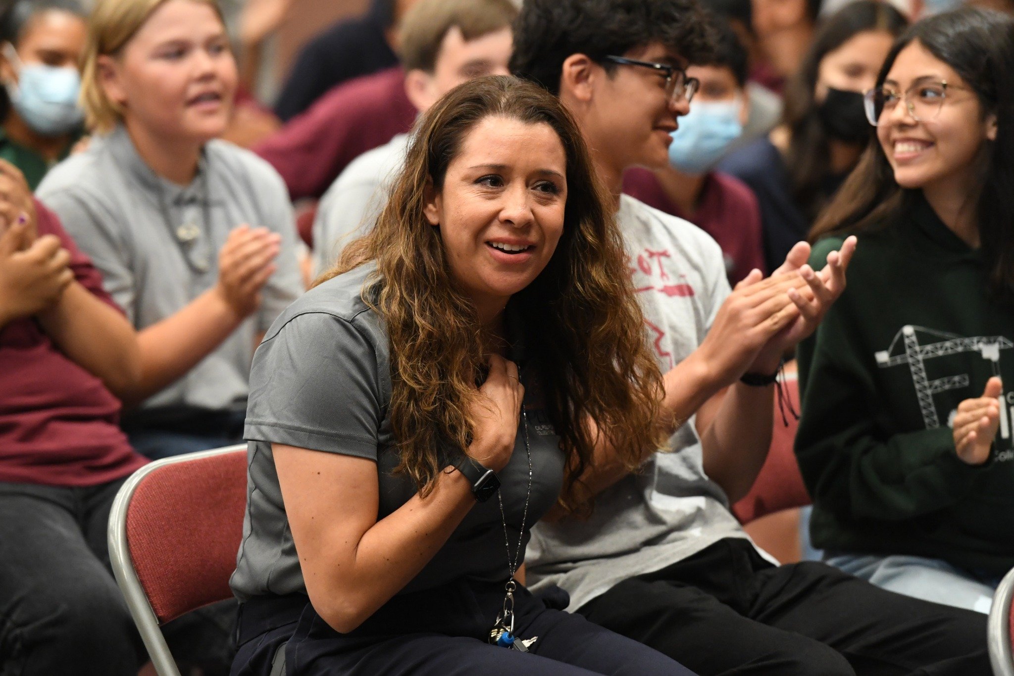 Los Alisos teacher surprised with Milken Educator Award