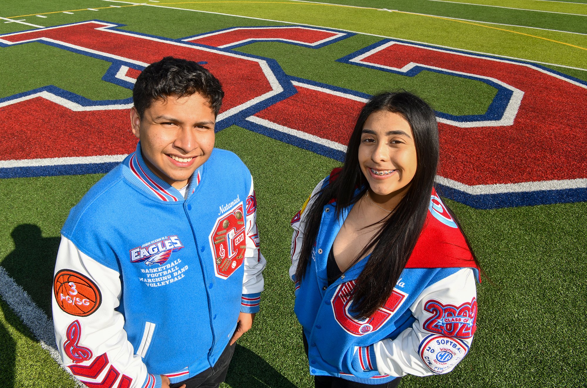 Gabriela Ortega, Natanael Jacobo named John Glenn Athletes of the Year