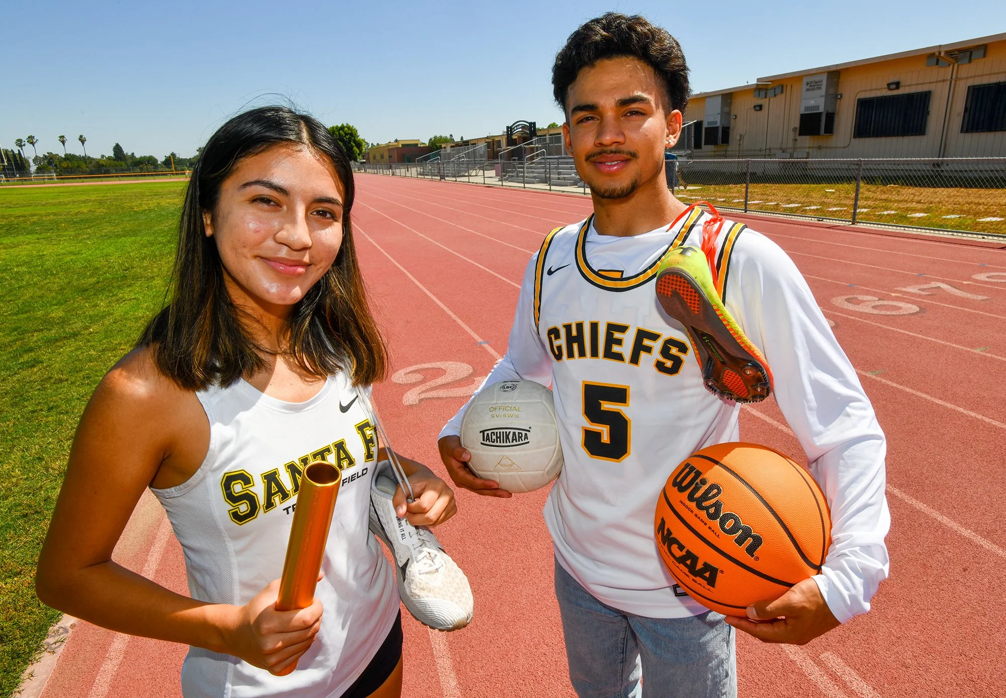 Kayla Viramontes, Andrew Hernandez named Santa Fe Athletes of the Year