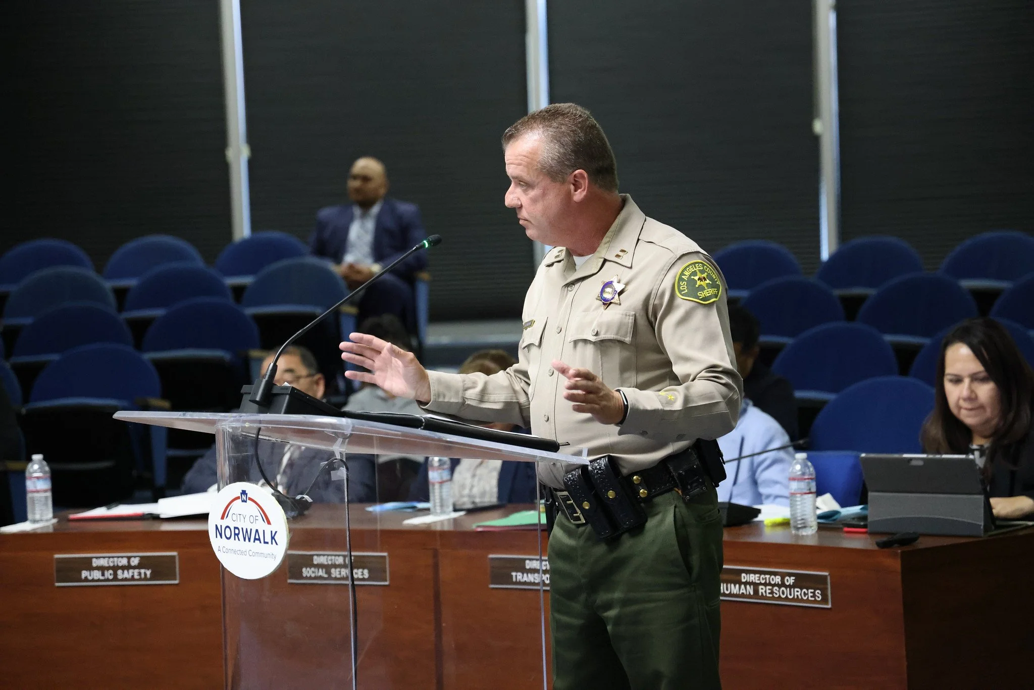 Crime is up in Norwalk, sheriff's captain says