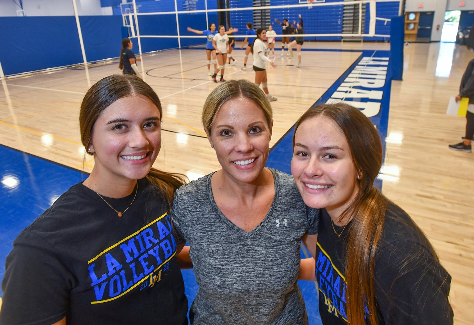 At La Mirada High School, volleyball is a family affair