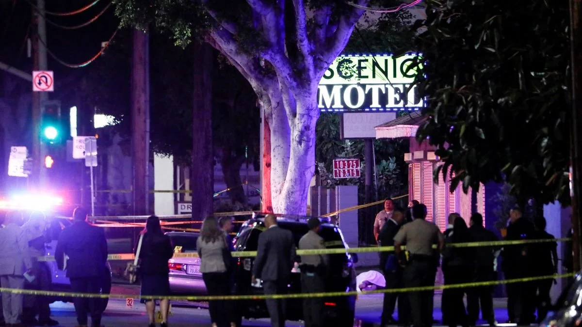 Widow of slain El Monte sergeant files claim against Gascon, LA County