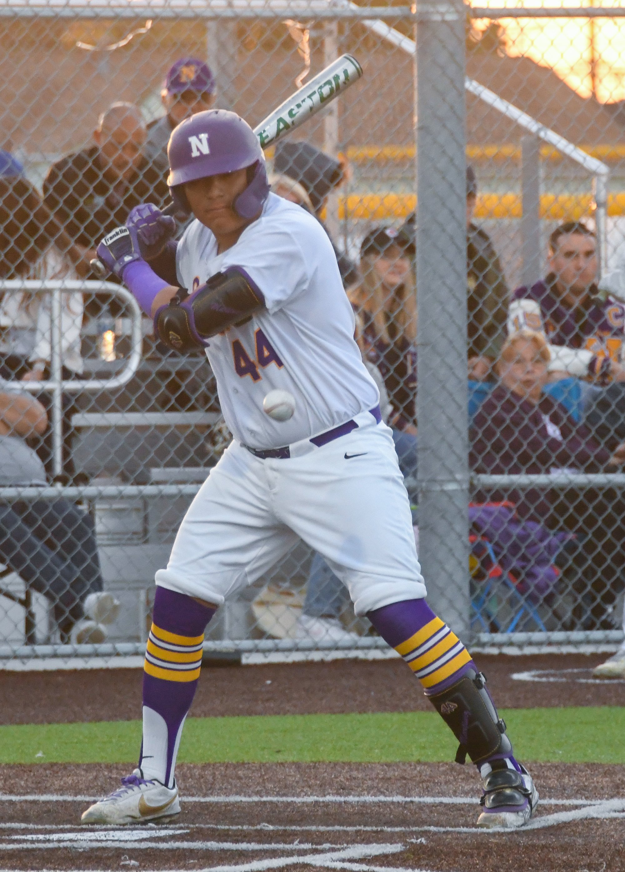  Norwalk plays Firebaugh in their Mid Cities League varsity baseball game at Norwalk High School on Wednesday. Norwalk defeated Firebaugh 10-0. (Photo by Keith Durflinger) 