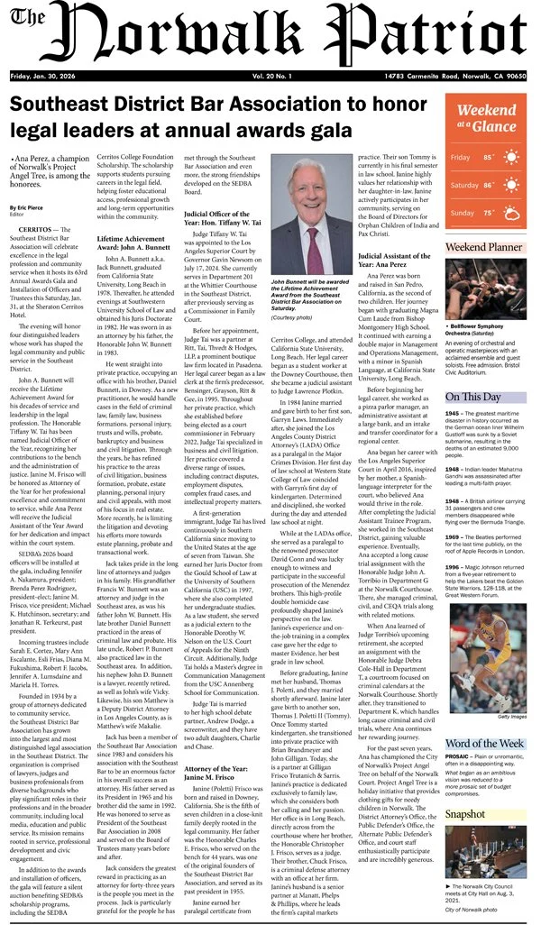 VOL 20, NO 1, JANUARY 30, 2026