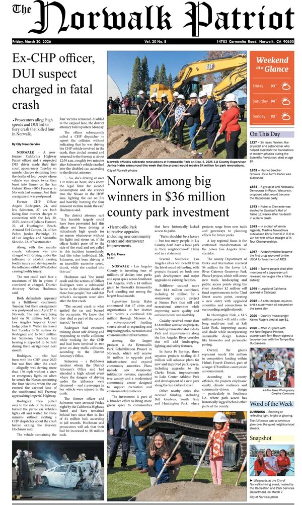 VOL 20, NO 8, MARCH 20, 2026