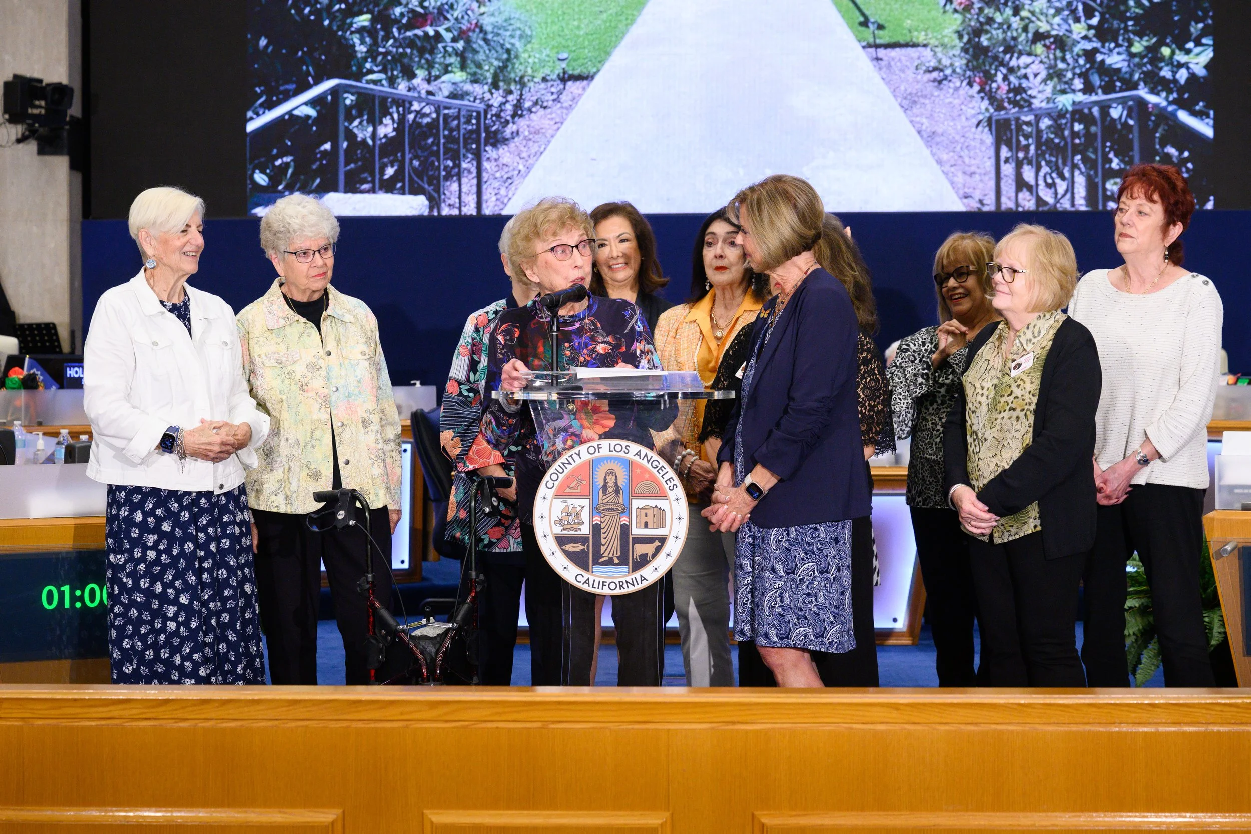 East Whittier Woman’s Improvement Club honored by Hahn during Women’s History Month