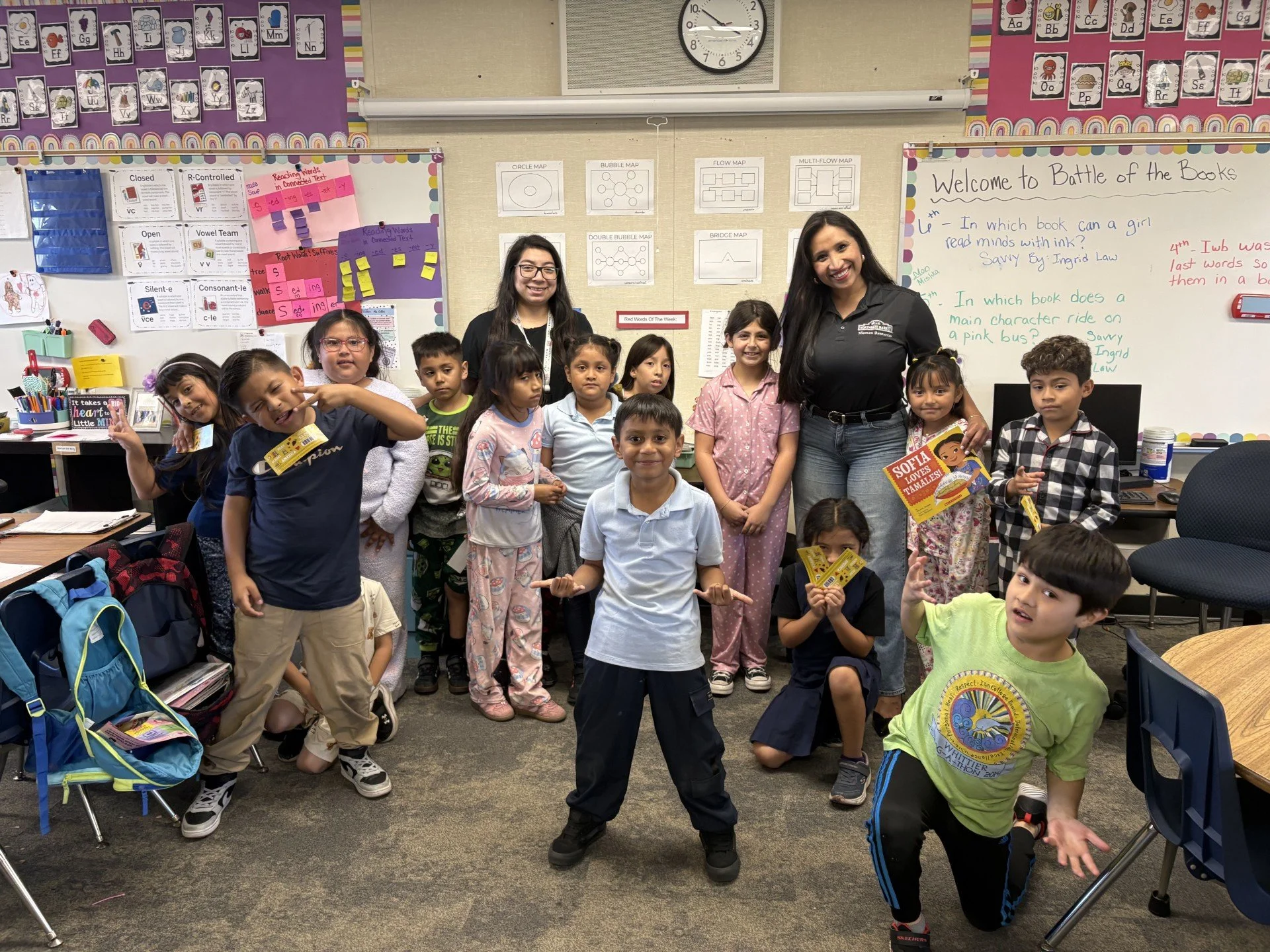 Northgate Market volunteers inspire young readers