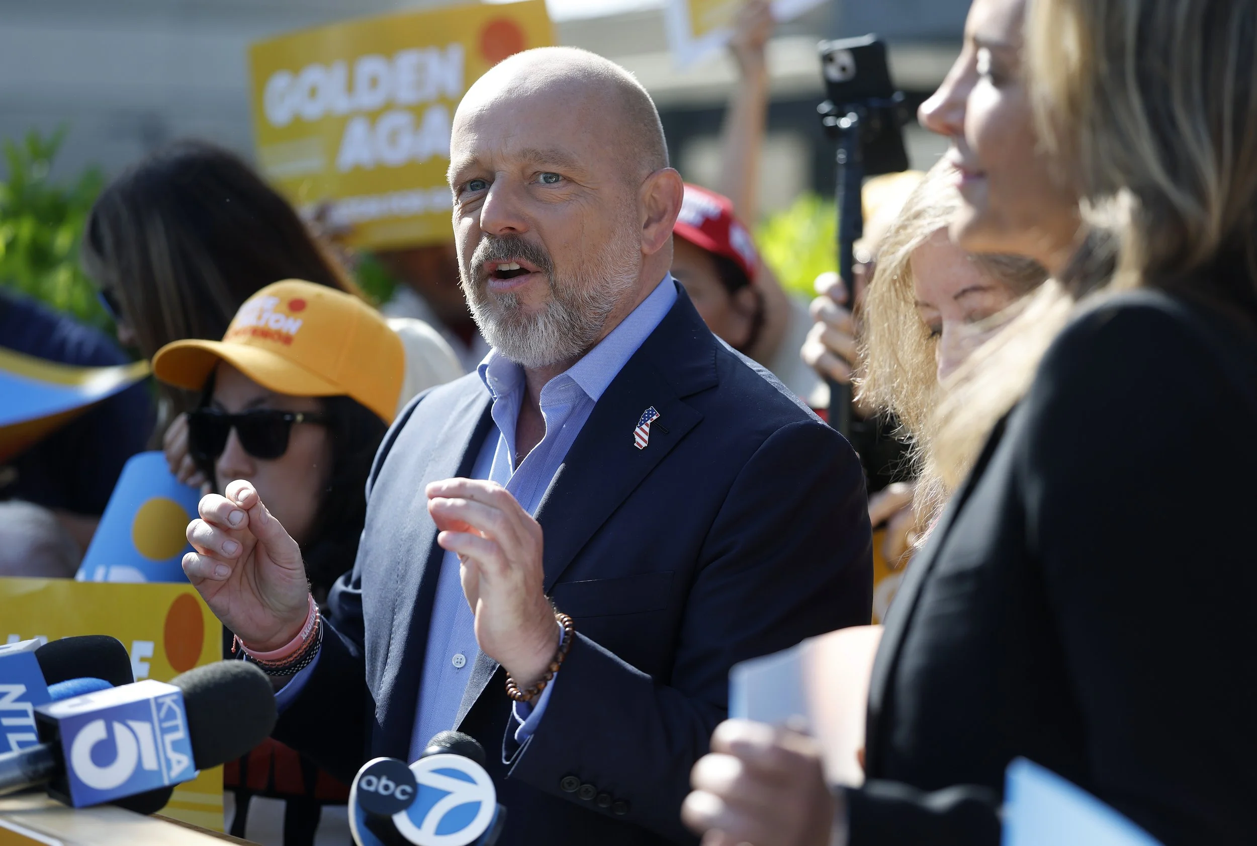Hilton calls for voter ID during Norwalk press conference