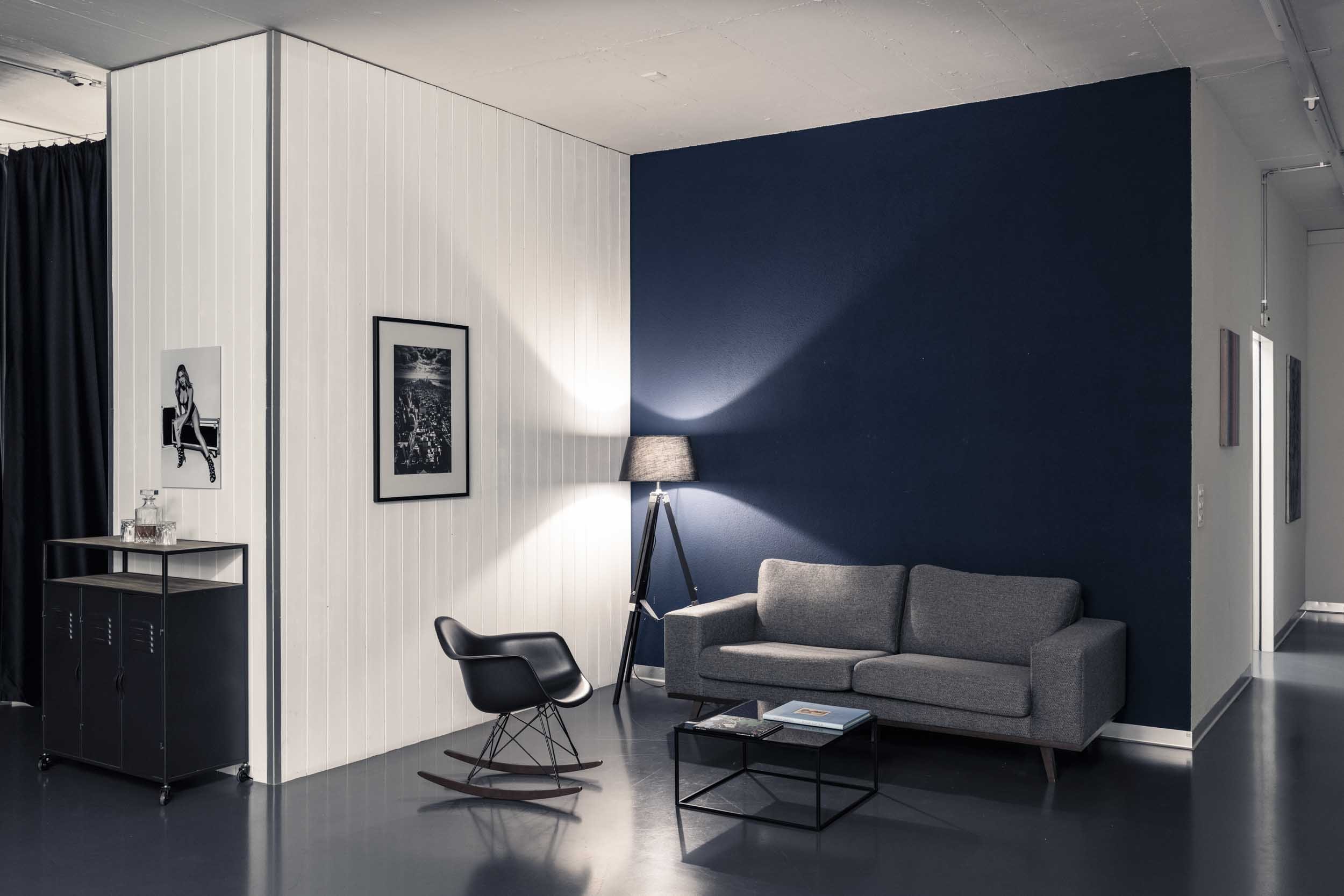 Einladende Sitzecke für kurze Pausen