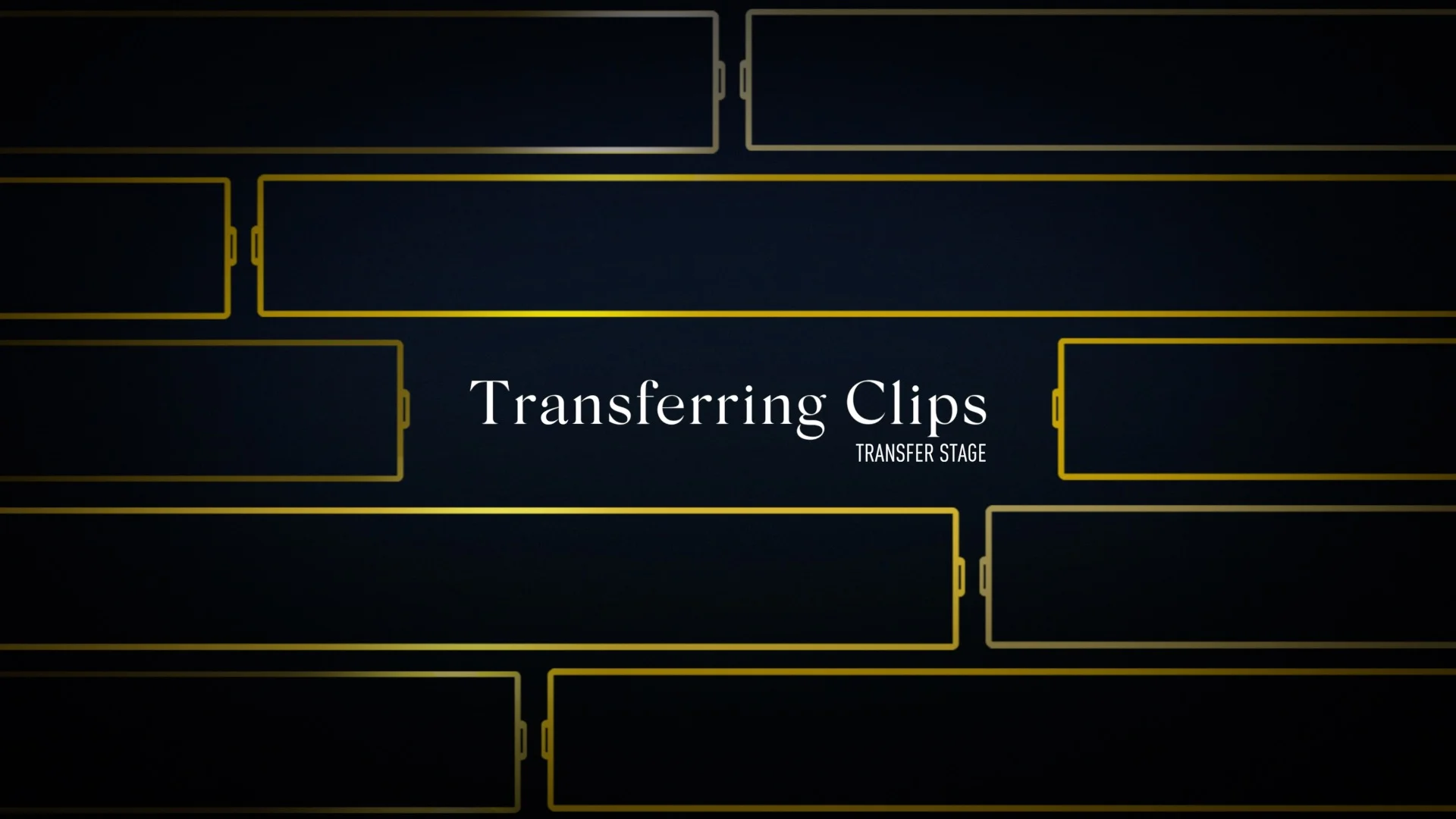 Lesson 02: Transferring Clips