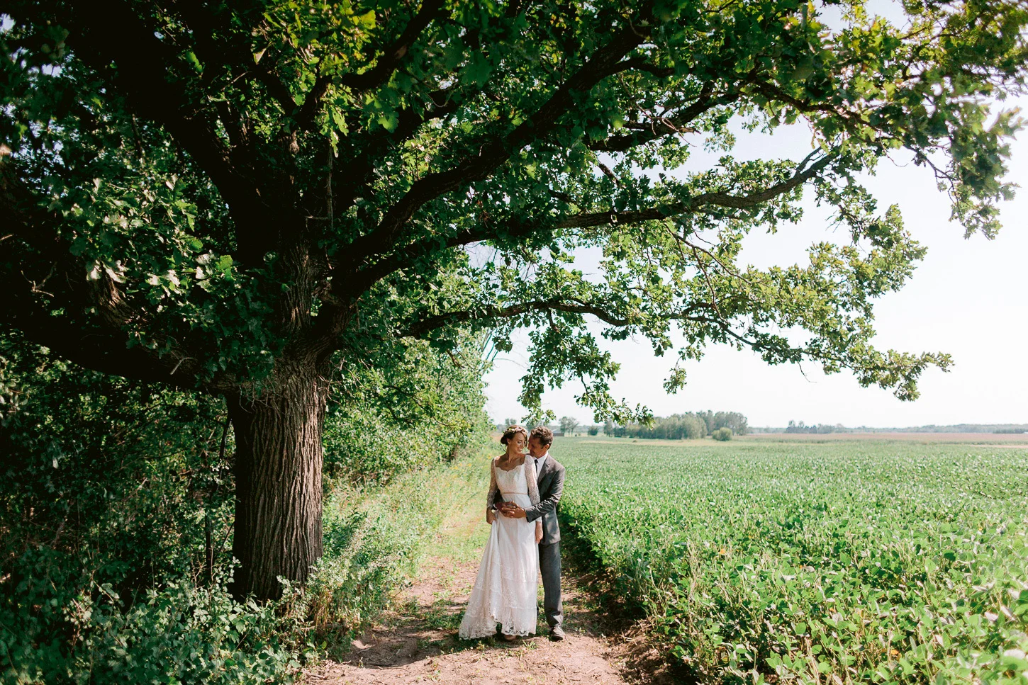 A Kinfolk Inspired Backyard Wedding at the Family Farm