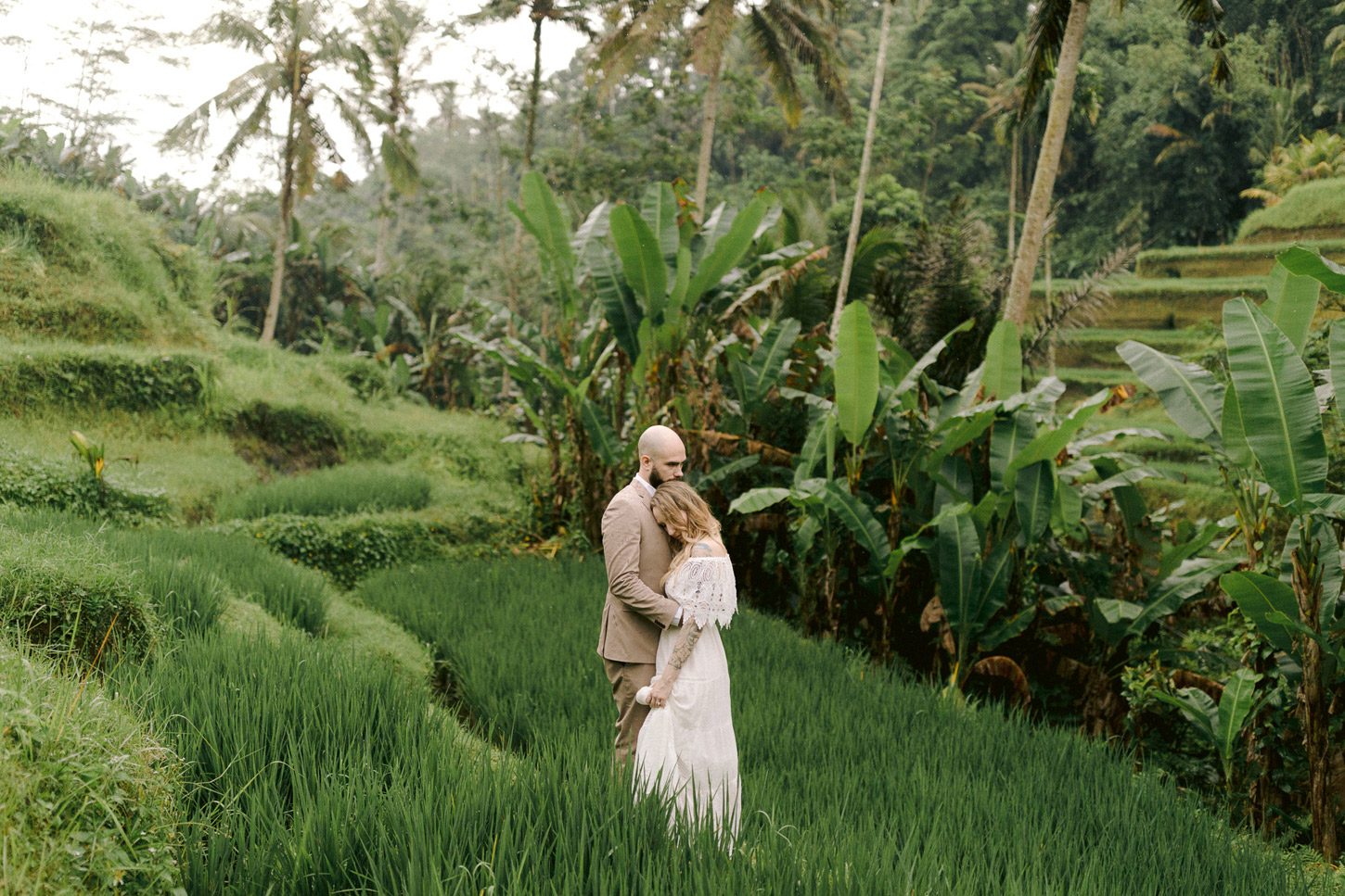 Bali Elopement in the Jungles of Ubud