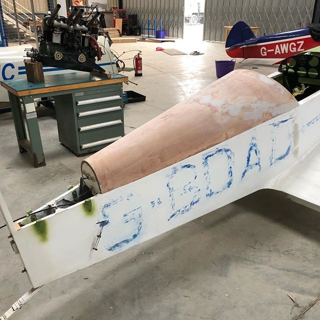 Here at Eshott you&rsquo;ll find three Taylor Monoplanes all under extensive restoration with RS Aero Engineering #engineering #restoration #taylor #monoplane #eshott #morpeth #northumberland #project