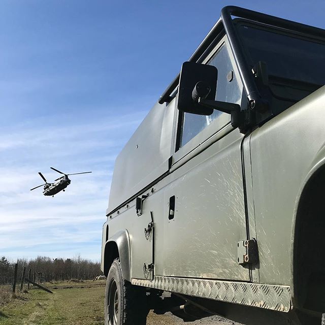 Location, location, location.  If you&rsquo;re doing a military off road driving experience, it&rsquo;s great when it&rsquo;s in the right environment #chinook #landrover #army #offroad #experience #morpeth #eshott #flying #aviation #northumberland