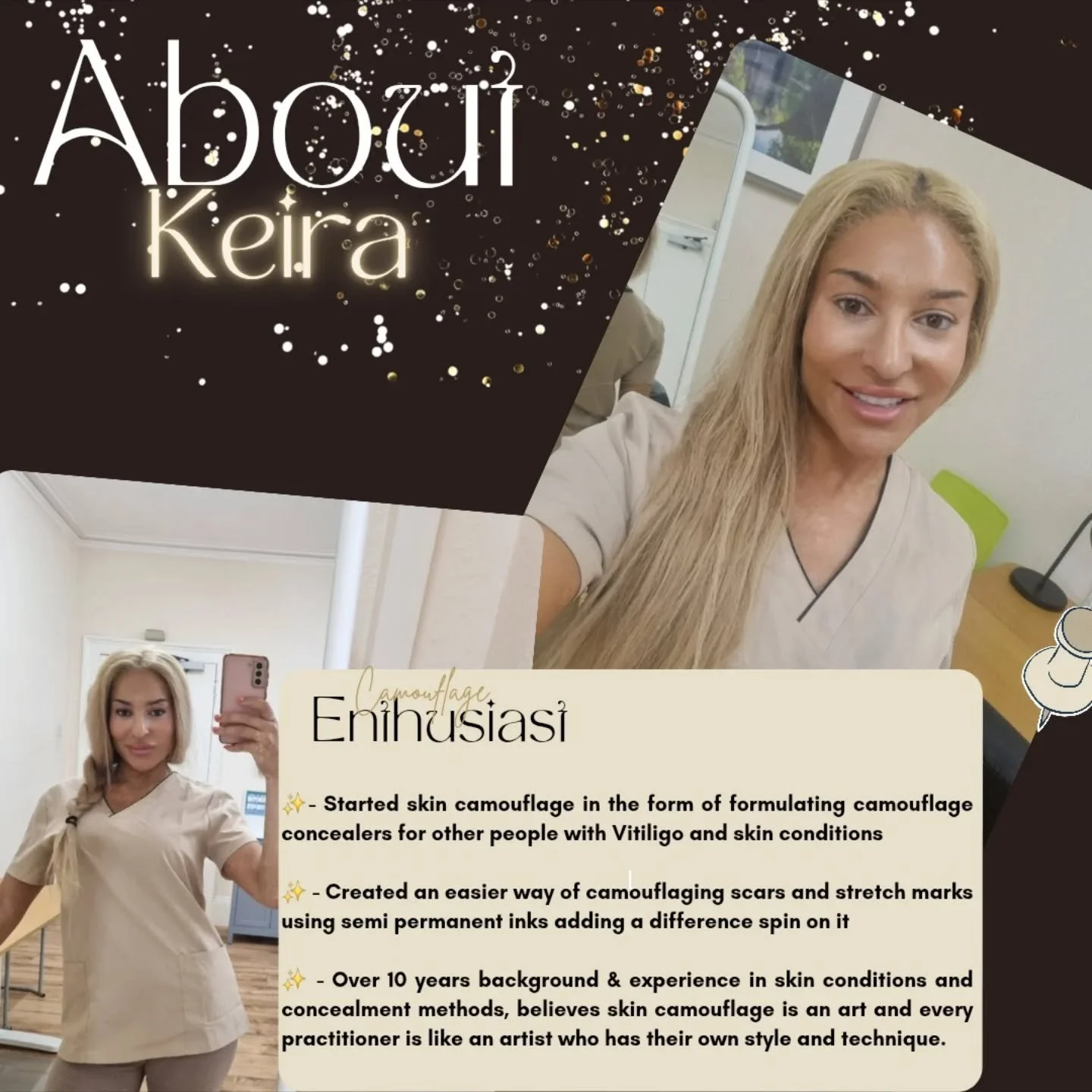 &quot;Oh I was expecting to see someone else&quot; 😂

The main person you will be seeing for treatment between locations is Keira ✨️

Keira likes to change her hair colour a lot and is bad at posting on social media leaving people not knowing what s