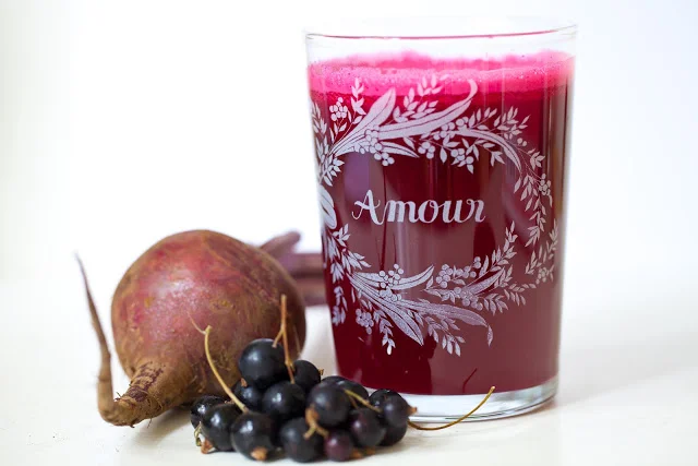Beetroot, apple & blackcurrant juice