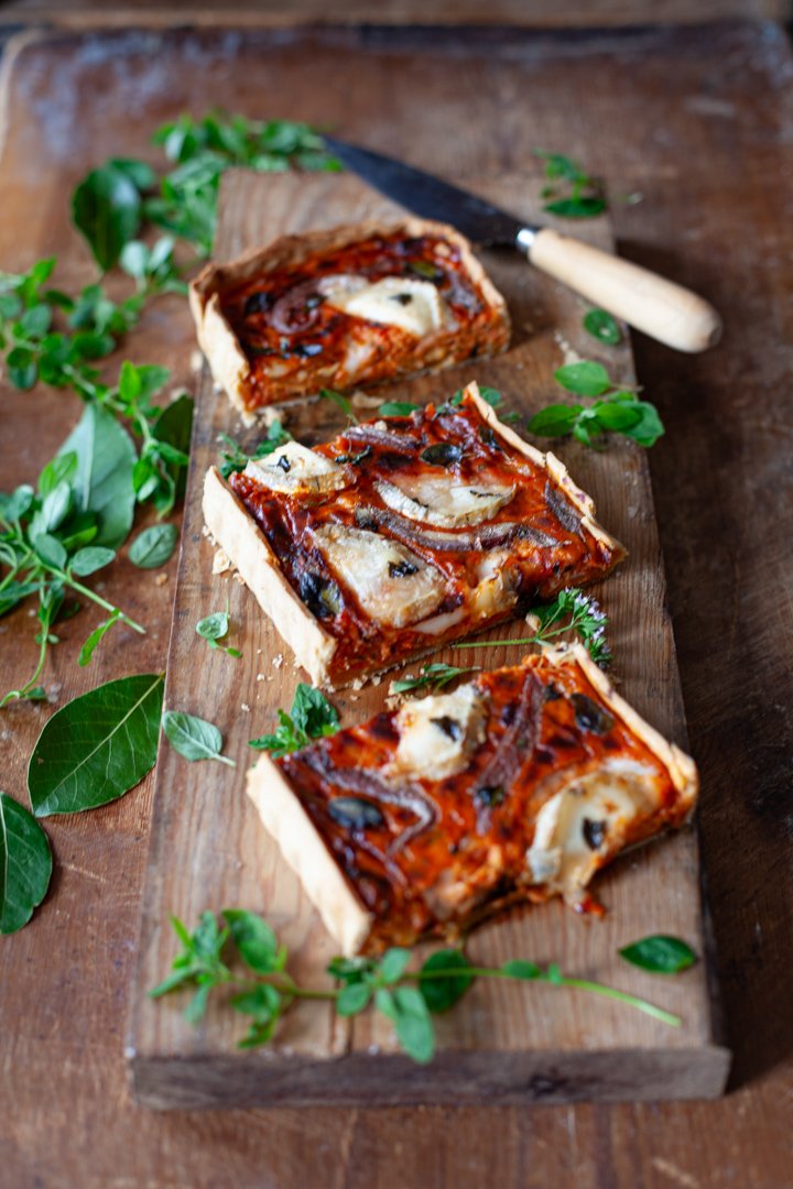 Tomato anchovy & goat's cheese tart-2.jpg