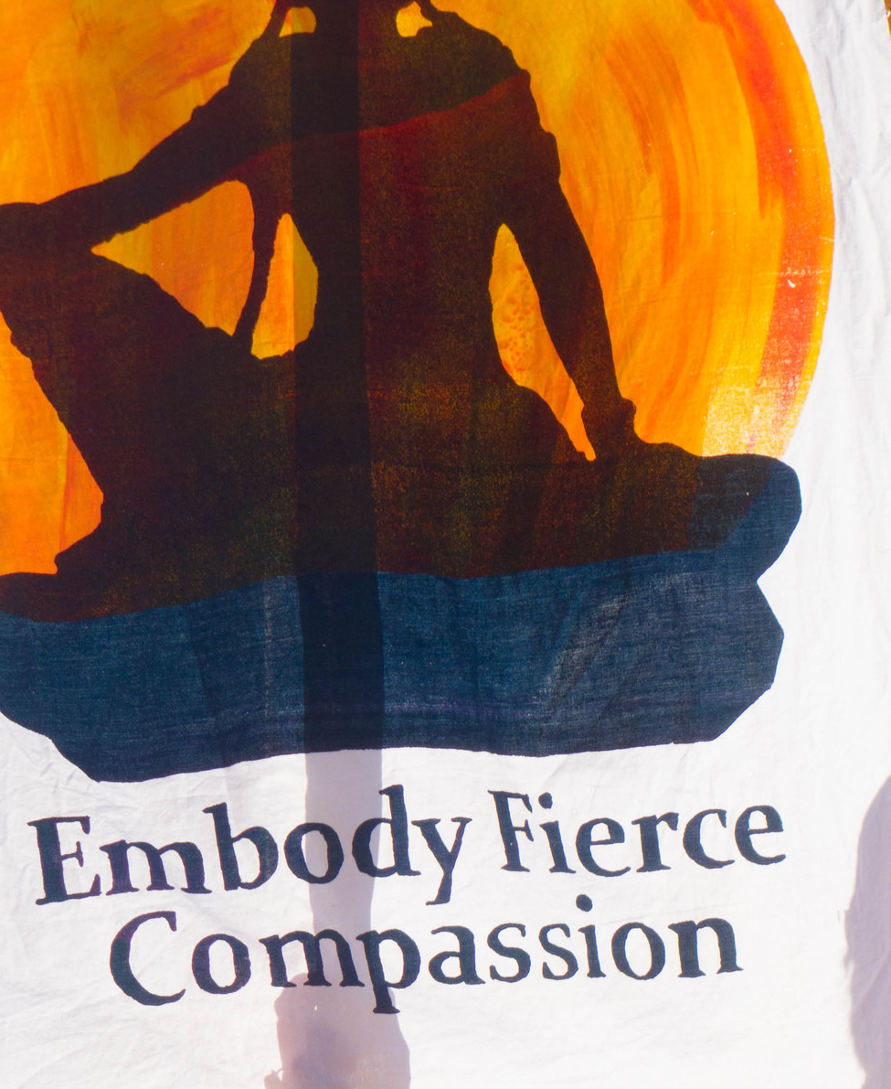 Image: Climate March 2015 One Earth Sangha: donate here: one earth sangha