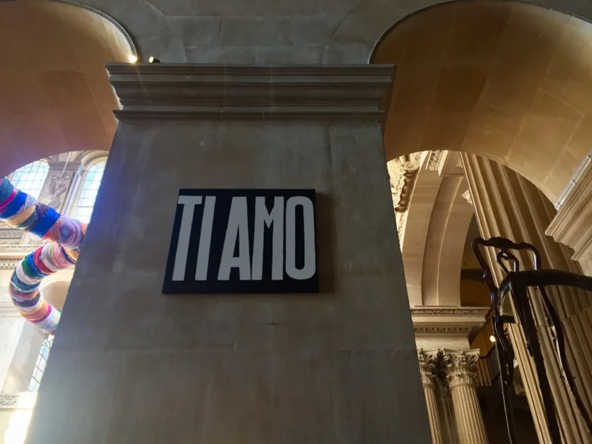 'Ti Amo' 2016 © Michaelangelo Pistoletto