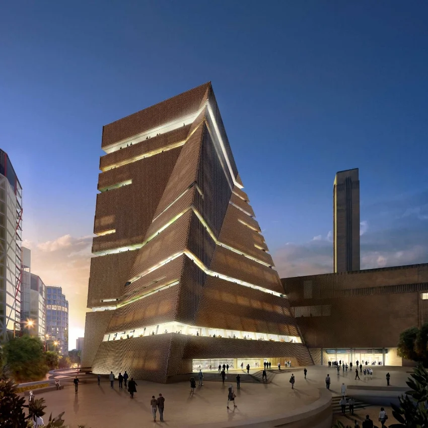 New Building of Tate Modern, which will be opened to the public in June 2016