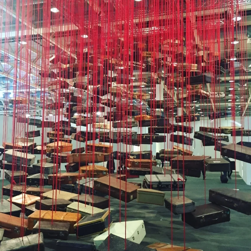 Chiharu Shiota ‘Accumulation: Searching for Destination’