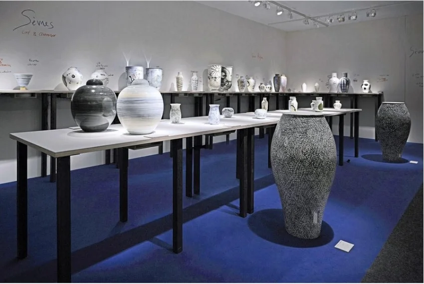 Installation view of gallery Sèvres' booth at PAD